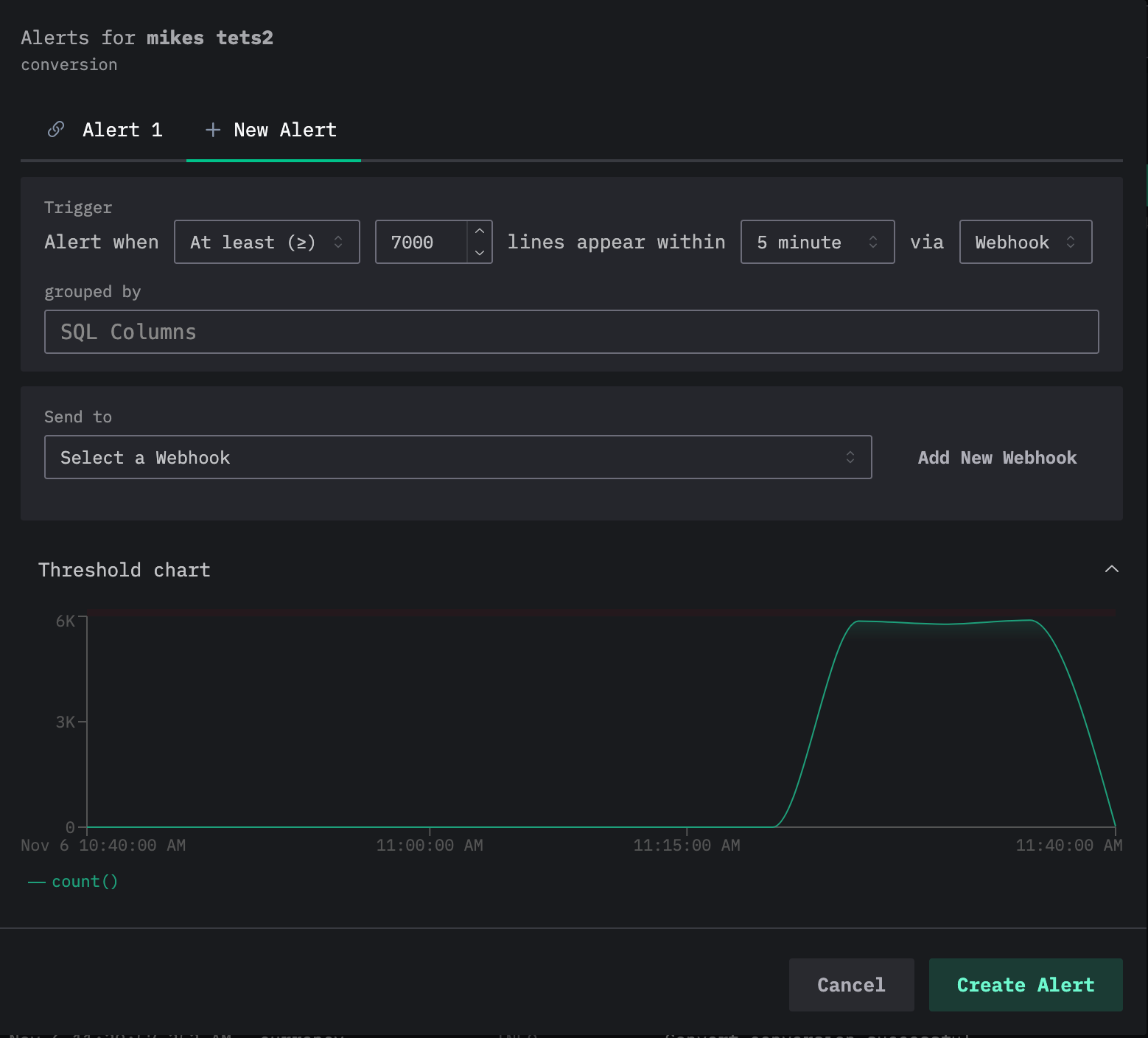 여러 ��개의 alert